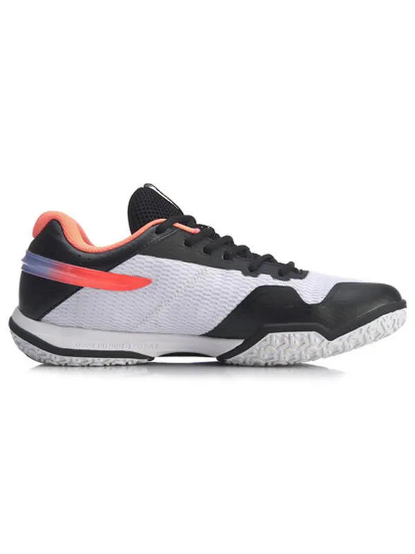 Кроссовки земля летающие облегченные Li-Ning — изображение 3 из 4, черный/белый/оранжевый