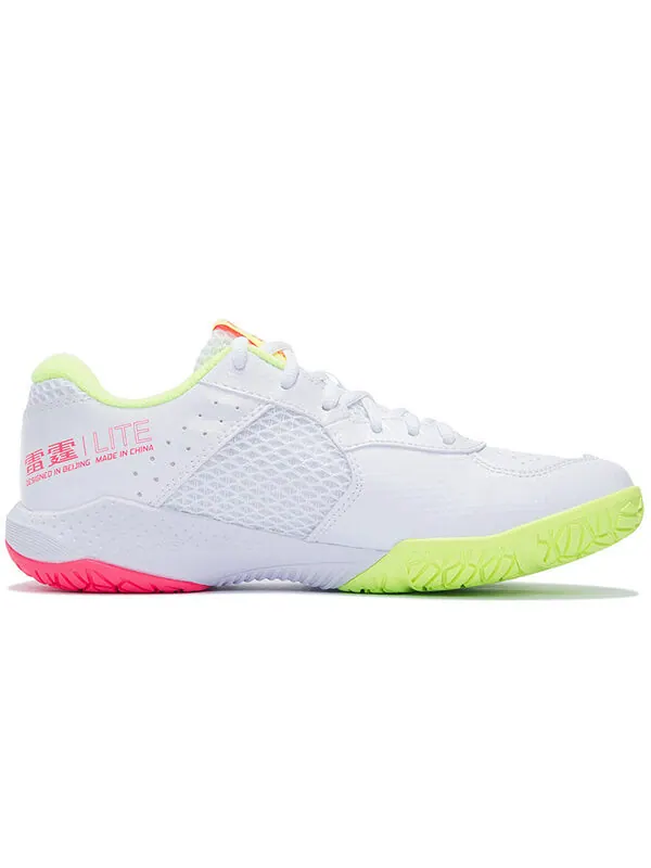 Кроссовки Thunder Lite Li-Ning — изображение 3 из 4, белый/желтый/розовый