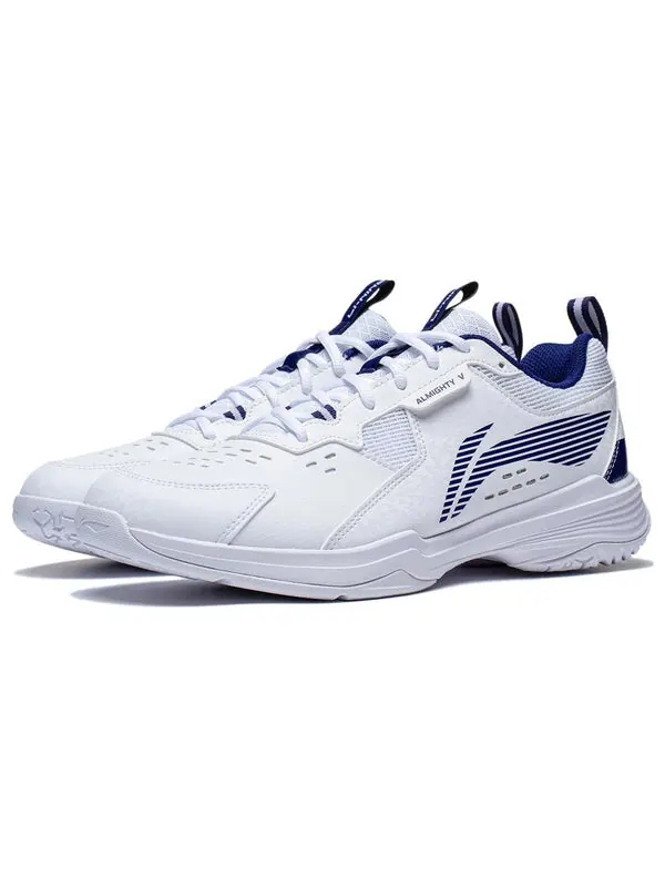 Кроссовки всемогущие 5 Li-Ning — изображение 4 из 4, белый/синий