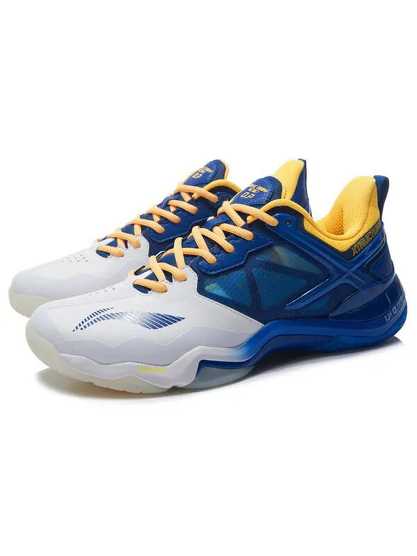 Кроссовки звучат бум оп Li-Ning — изображение 3 из 4, синий/желтый/белый
