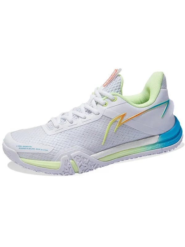 Кроссовки земля летающие se Li-Ning — изображение 3 из 4, белый/зеленый/синий