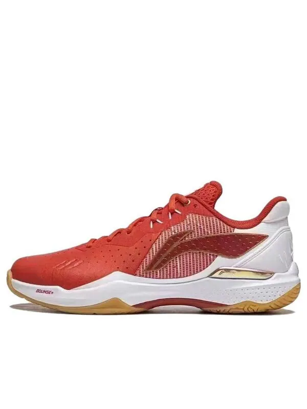 Кроссовки гром год дракона Li-Ning — изображение 1 из 4, красный/белый/коричневый