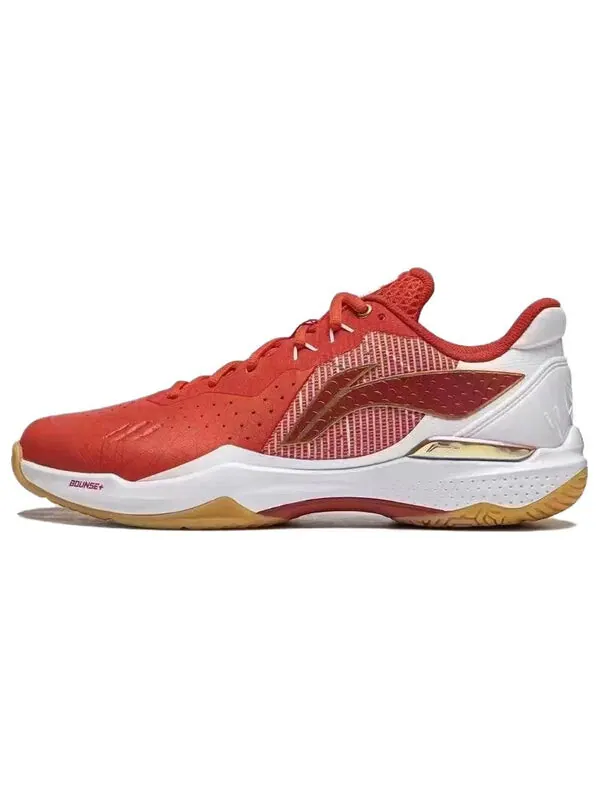 Кроссовки гром год дракона Li-Ning — изображение 2 из 4, красный/белый/коричневый