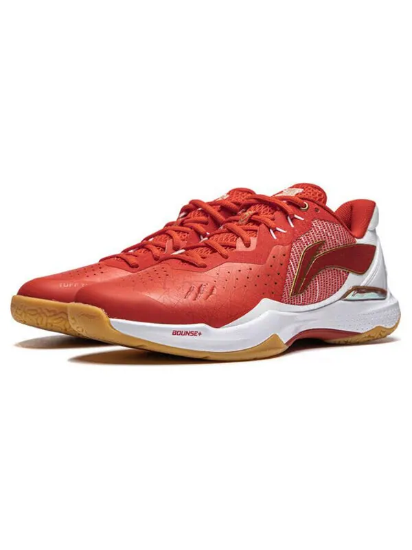 Кроссовки гром год дракона Li-Ning — изображение 4 из 4, красный/белый/коричневый