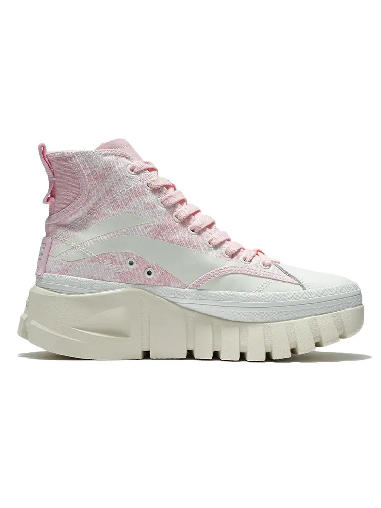 Спортивные кроссовки (WMNS) Li-Ning Wave Boot Hi — изображение 2 из 7, розовый