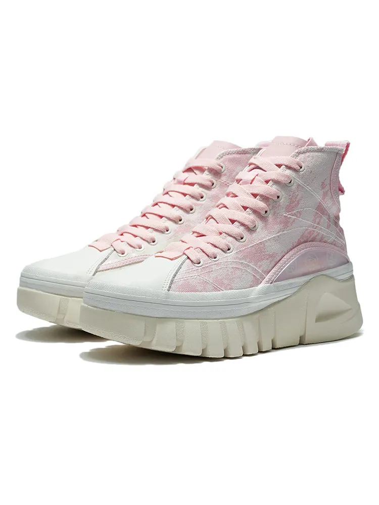 Спортивные кроссовки (WMNS) Li-Ning Wave Boot Hi — изображение 3 из 7, розовый