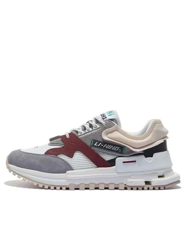 Кроссовки 001 классика Li-Ning — изображение 1 из 4, серый/бежевый