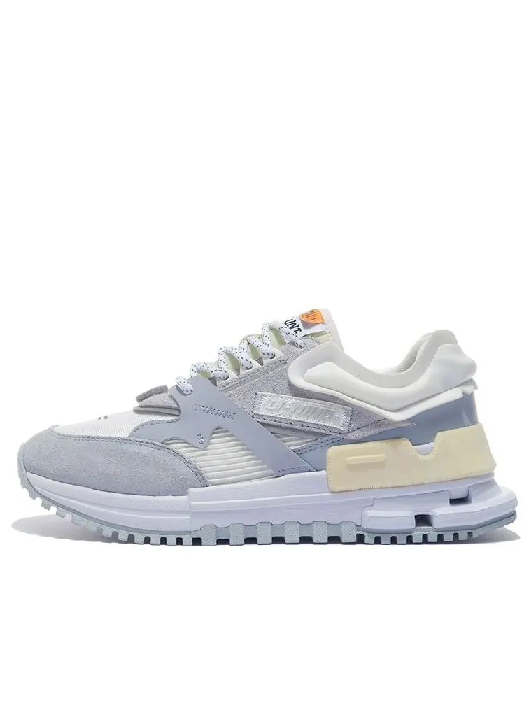 Спортивные кроссовки (WMNS) Li-Ning 001 'Grey White' — изображение 1 из 4, серый