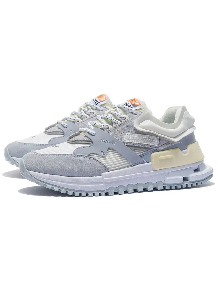 Спортивные кроссовки (WMNS) Li-Ning 001 'Grey White' — изображение 3 из 4, серый