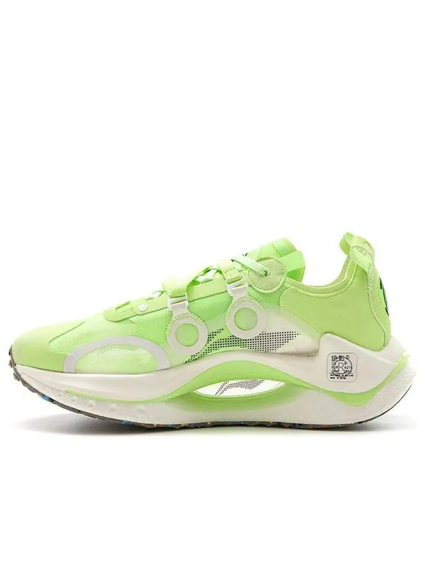 Кроссовки crc Li-Ning — изображение 1 из 4, зеленый/белый
