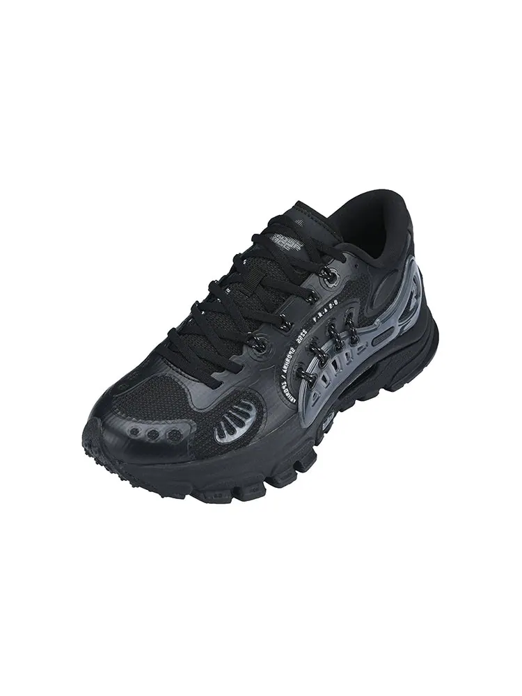 Спортивные кроссовки (WMNS) Li-Ning ACE 2.0 Sport Leisure 'Black' — изображение 3 из 4, черный