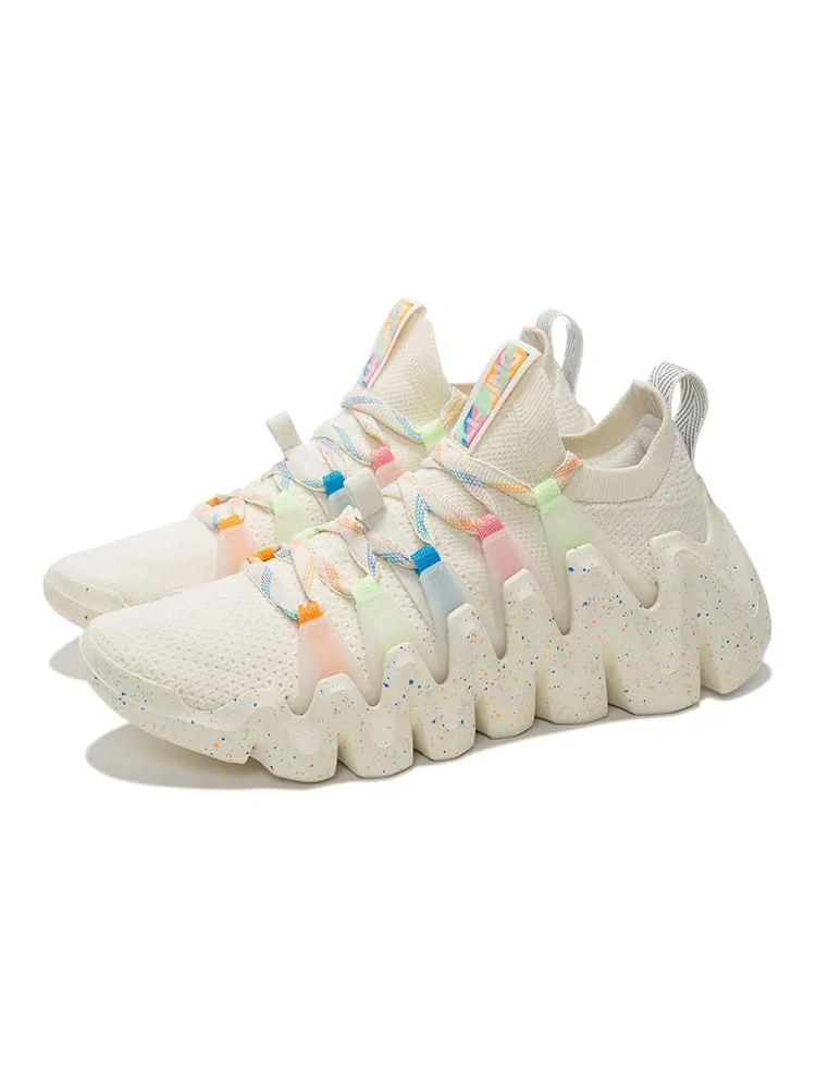 Спортивные кроссовки (WMNS) Li-Ning Magic Thorn No Boundry 'Beige' — изображение 3 из 7