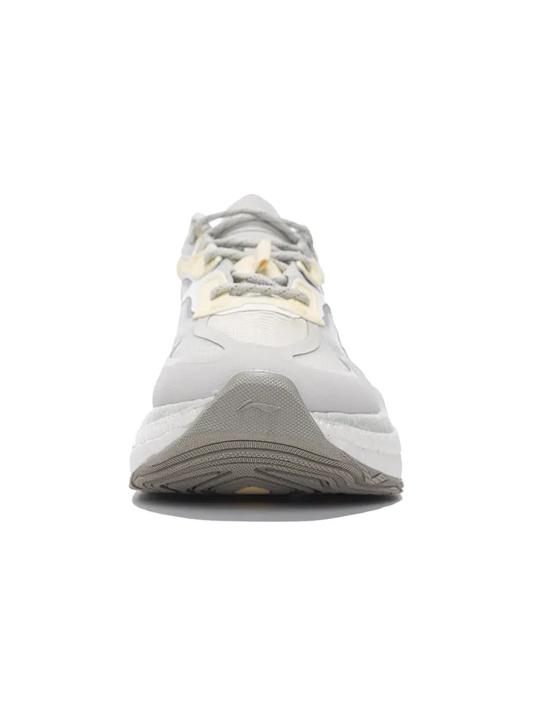 Спортивные кроссовки (WMNS) Li-Ning Infinity 'Grey Yellow' — изображение 4 из 7, серый