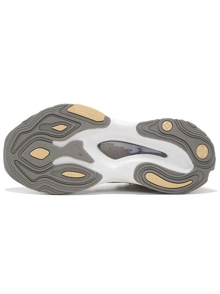 Спортивные кроссовки (WMNS) Li-Ning Infinity 'Grey Yellow' — изображение 7 из 7, серый