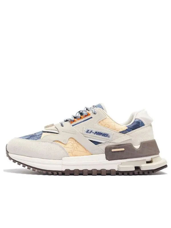 Кроссовки 001 классика Li-Ning — изображение 1 из 4, серый/синий