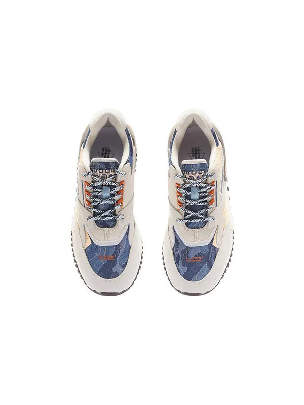 Кроссовки 001 классика Li-Ning — изображение 4 из 4, серый/синий