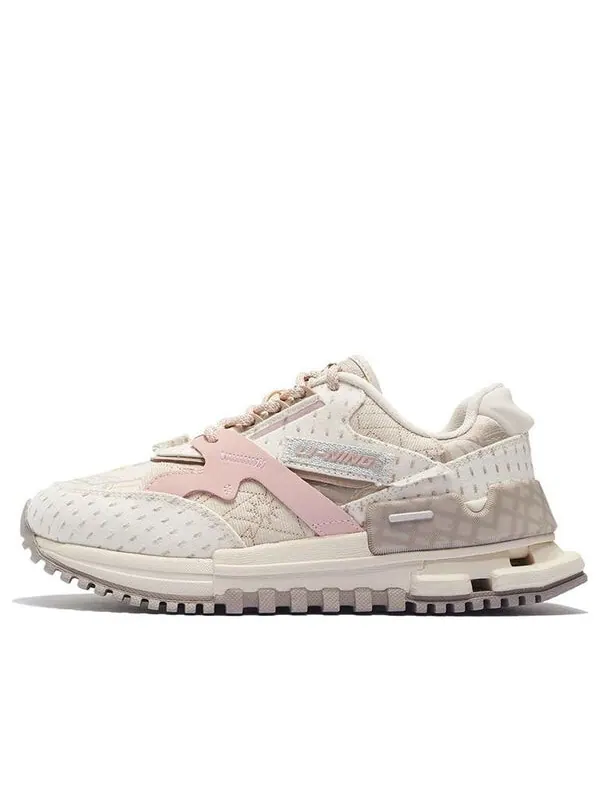 Кроссовки 001 классика Li-Ning — изображение 1 из 4, серый/розовый