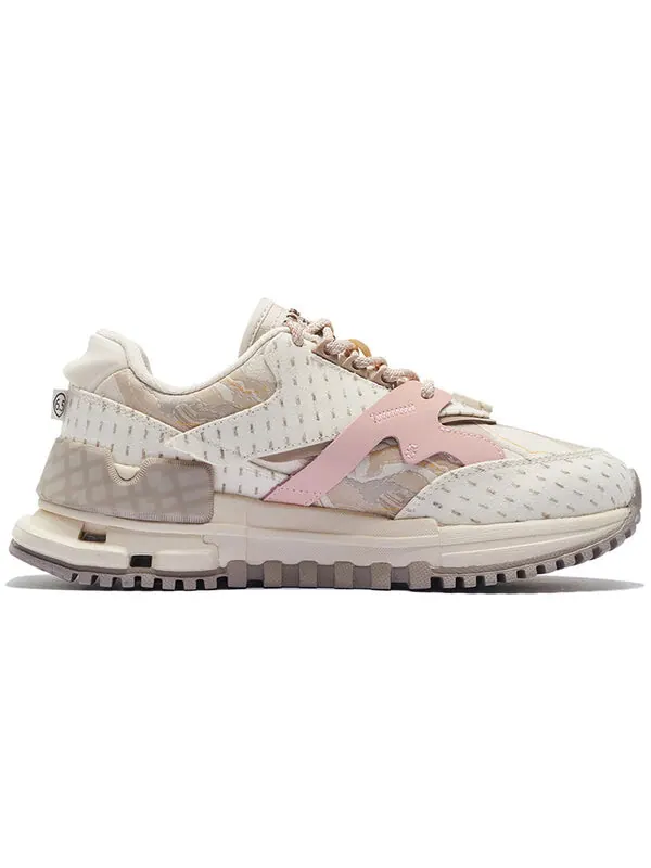 Кроссовки 001 классика Li-Ning — изображение 2 из 4, серый/розовый
