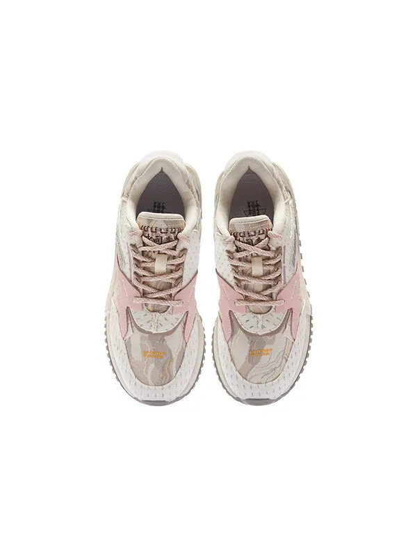 Кроссовки 001 классика Li-Ning — изображение 4 из 4, серый/розовый
