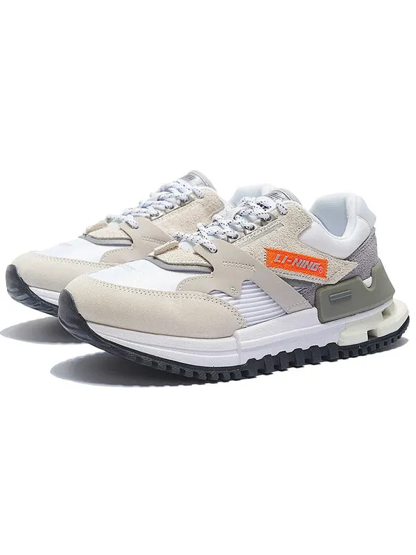 Кроссовки 001 классика Li-Ning — изображение 3 из 4, серый/оранжевый