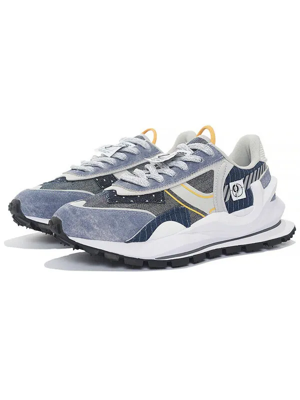 Кроссовки fangyuan вечные Li-Ning — изображение 3 из 4, синий/серый/желтый