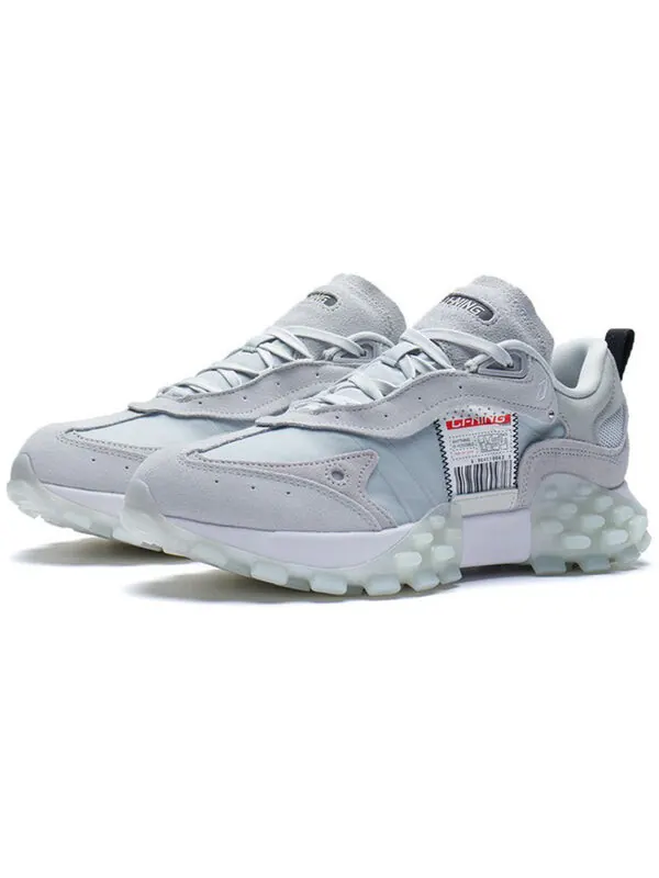 Кроссовки перегружены Li-Ning — изображение 3 из 4, серый/синий/белый