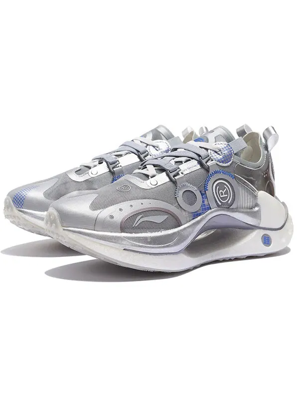 Кроссовки crc Li-Ning — изображение 3 из 4, серый/серебристый