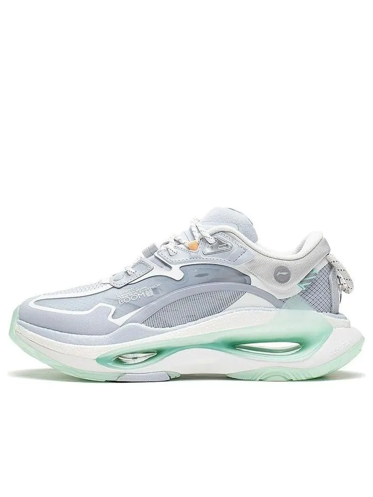 Спортивные кроссовки (WMNS) Li-Ning Infinity 'Grey Mint' — изображение 1 из 7, серый