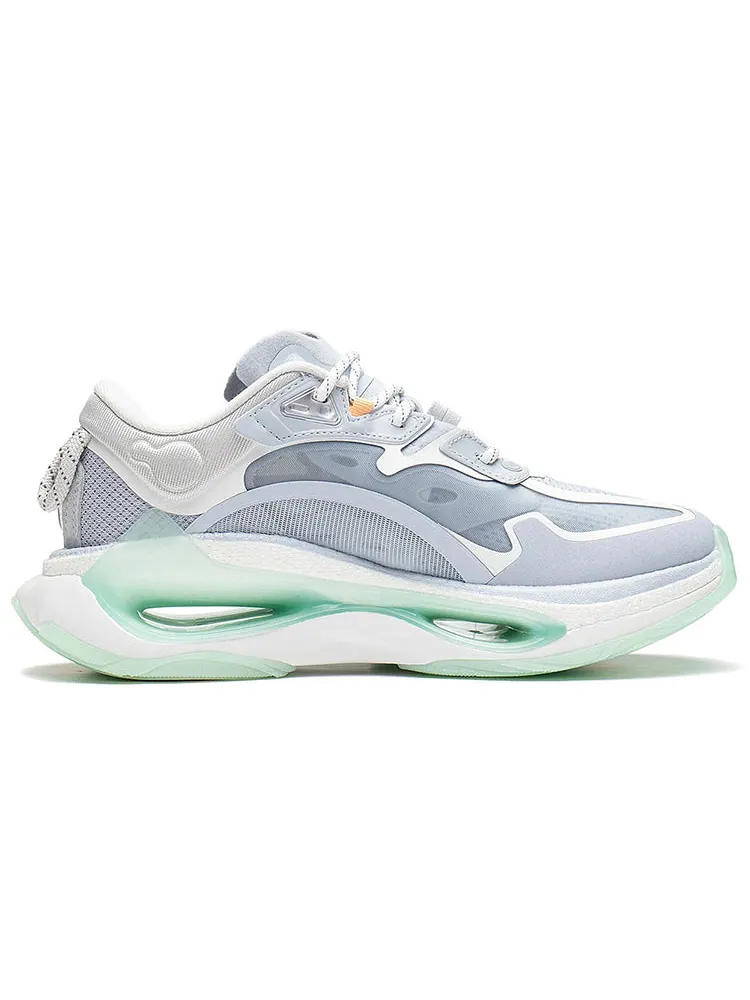 Спортивные кроссовки (WMNS) Li-Ning Infinity 'Grey Mint' — изображение 2 из 7, серый
