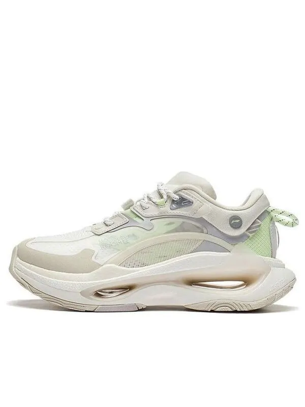 Кроссовки бесконечность Li-Ning — изображение 1 из 4, белый/бежевый/зеленый