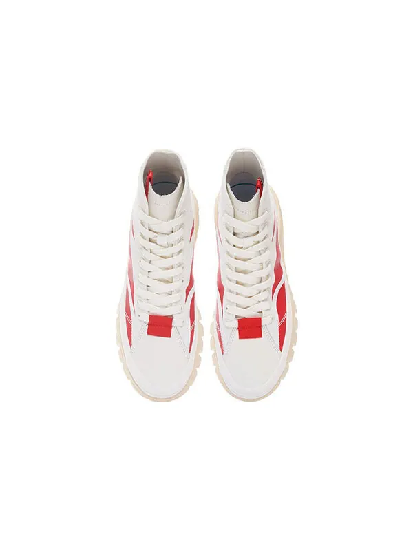 Кроссовки волна ботинок Li-Ning — изображение 4 из 4, белый/красный/бежевый