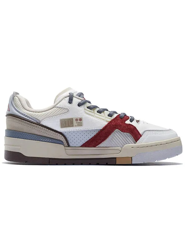 Кроссовки 001 btc Li-Ning — изображение 2 из 4, белый/серый/красный