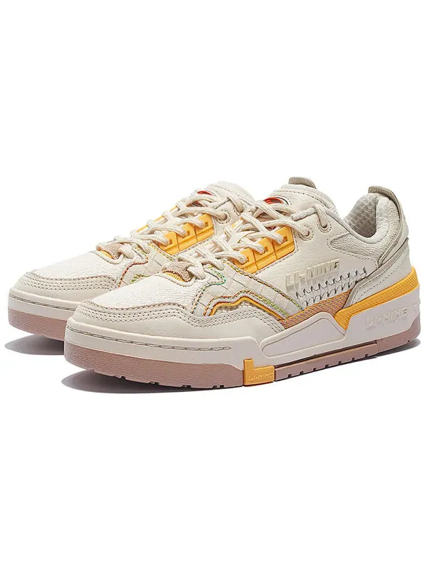 Кроссовки 001 btc sp Li-Ning — изображение 3 из 4, белый/желтый