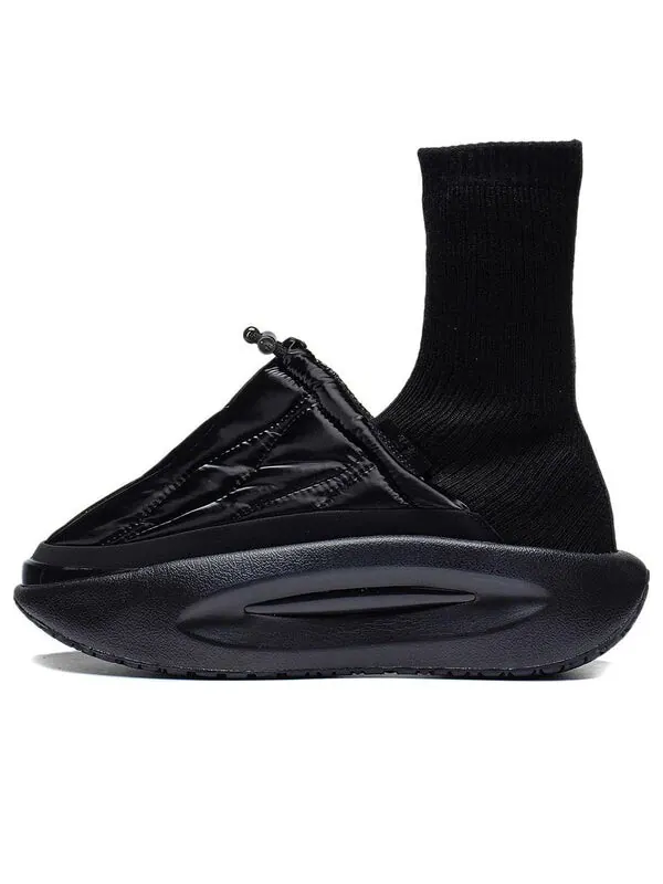 Кроссовки yunyou пушистые высокие Li-Ning — изображение 1 из 4, черный