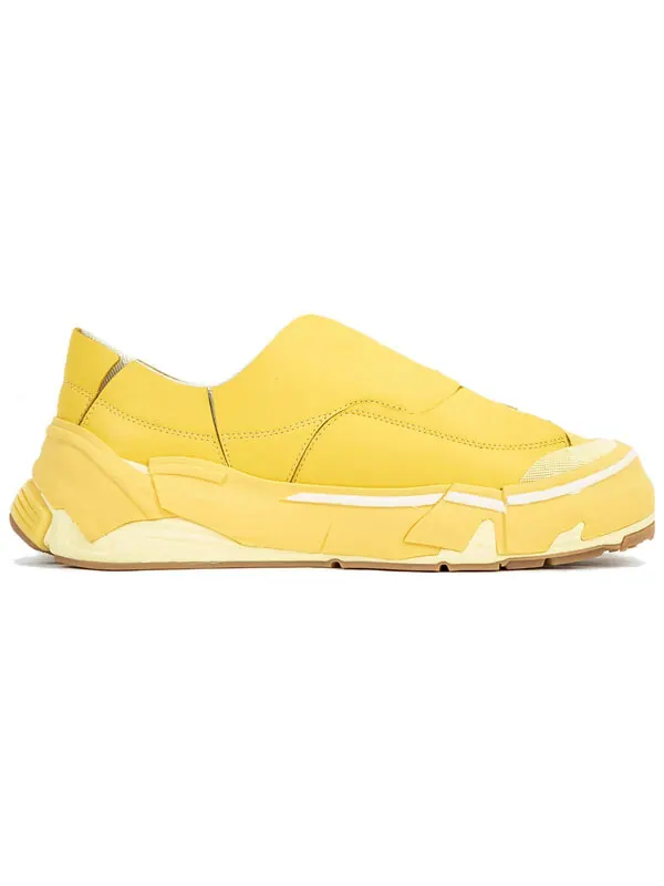 Кроссовки уцзи Li-Ning — изображение 2 из 4, желтый/белый/коричневый