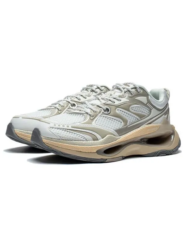 Кроссовки бесконечность 3м Li-Ning — изображение 3 из 4, серый/бежевый