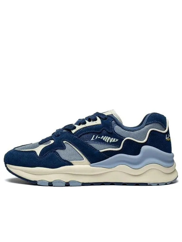 Кроссовки 001 шанхай Li-Ning — изображение 1 из 4, синий/серый