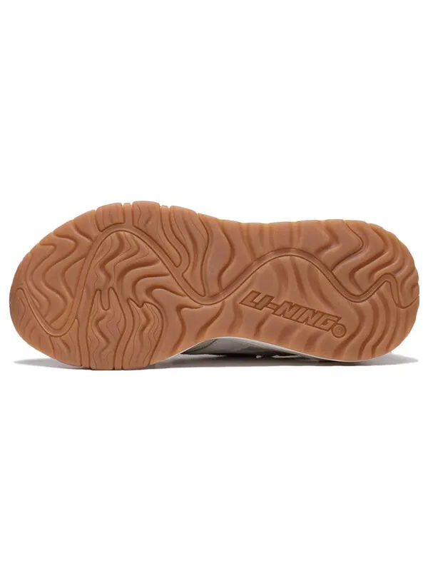 Кроссовки 001 шанхай Li-Ning — изображение 3 из 3, белый/серый/бежевый