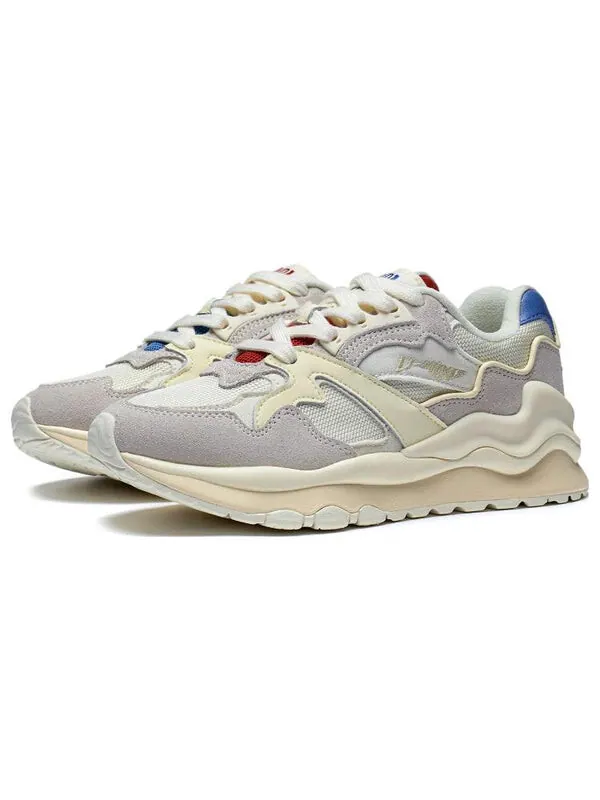 Кроссовки 001 шанхай Li-Ning — изображение 3 из 4, белый/серый