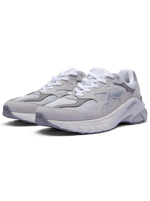 Кроссовки яростный наездник бегун Li-Ning — изображение 3 из 4, серый/фиолетовый
