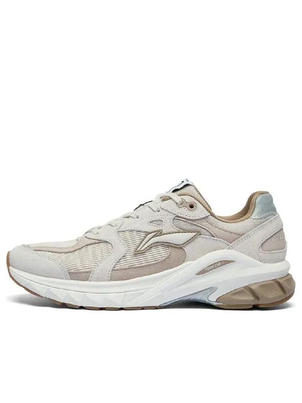 Кроссовки яростный наездник бегун Li-Ning — изображение 1 из 4, белый/бежевый