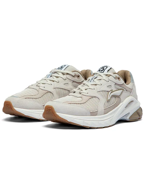 Кроссовки яростный наездник бегун Li-Ning — изображение 3 из 4, белый/бежевый