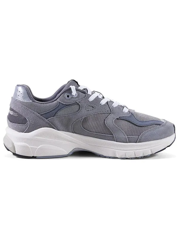 Кроссовки яростный наездник бегун Li-Ning — изображение 2 из 4, серый/белый