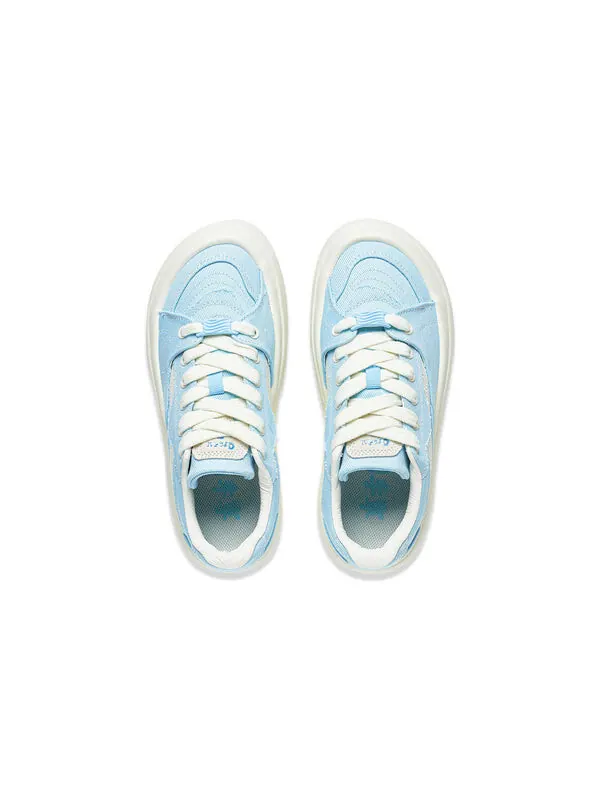 Кроссовки на платформе с пуховиком Li-Ning — изображение 4 из 4, синий/бежевый