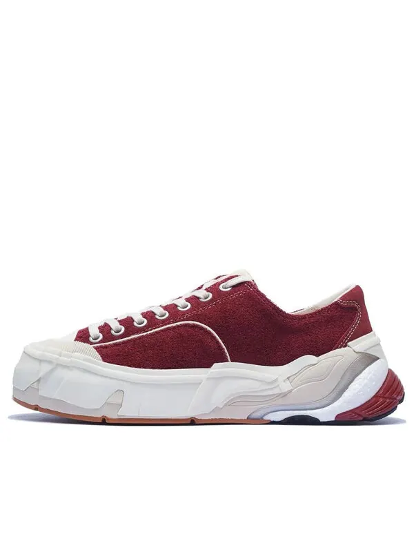 Кроссовки уцзи Li-Ning — изображение 1 из 4, темный красный/белый