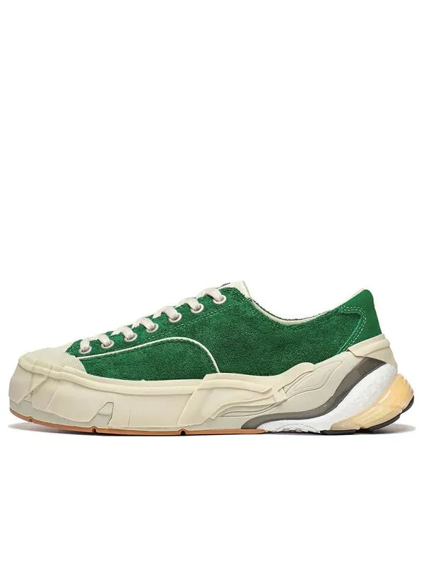 Кроссовки уцзи Li-Ning — изображение 1 из 4, зеленый/бежевый
