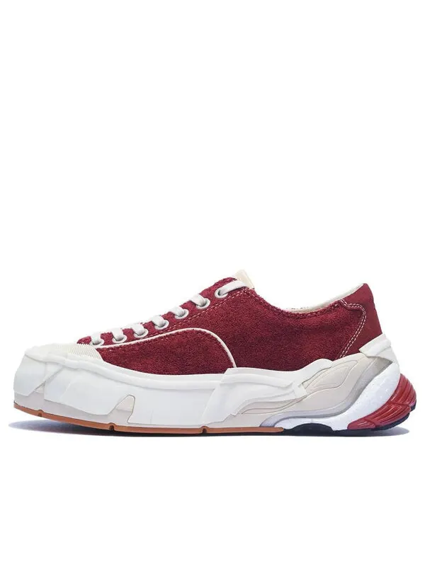Кроссовки уцзи Li-Ning — изображение 1 из 4, темный красный/белый