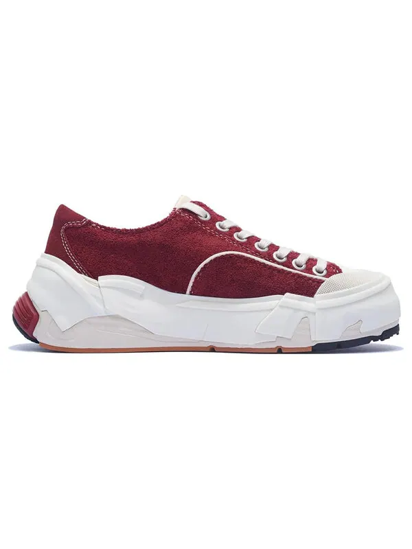 Кроссовки уцзи Li-Ning — изображение 2 из 4, темный красный/белый