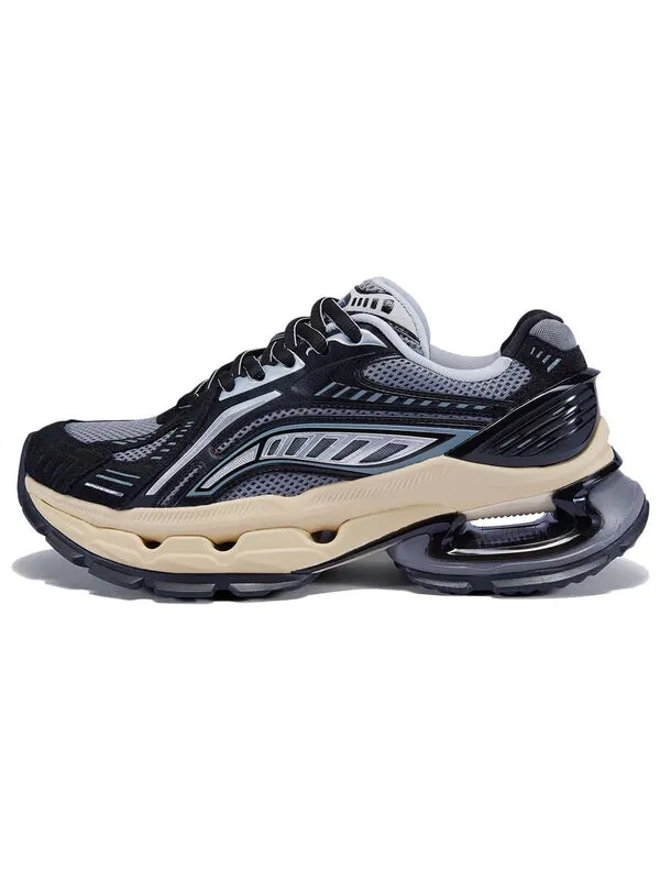 Кроссовки яростный наездник лук Li-Ning — изображение 2 из 4, серый/синий/бежевый