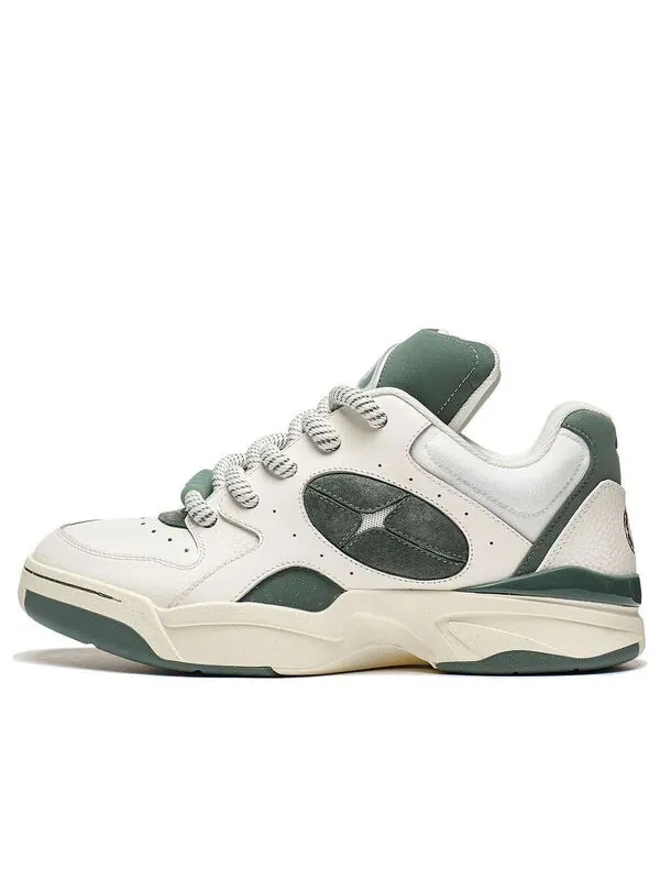 Кроссовки падающая звезда Li-Ning — изображение 1 из 4, бежевый/зеленый